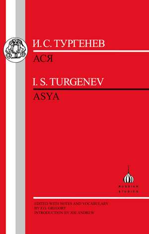 Turgenev: Asya de Ivan Turgenev