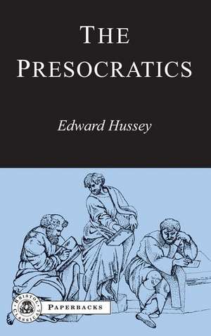 The Presocratics: Campos de Castilla de Edward Hussey