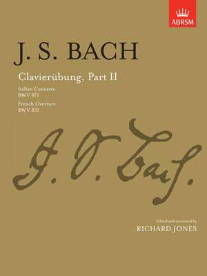 Clavierübung, Part II (Italian Concerto, French Overture) de Johann Sebastian Bach