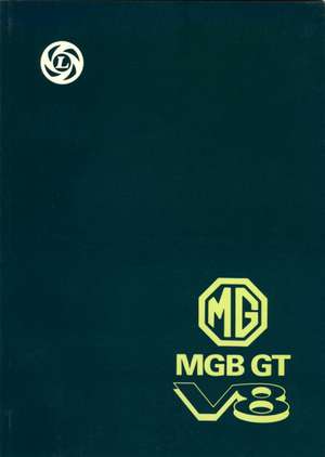 MG, MGB GT V8 Workshop Manual Supplement de Brooklands Books Ltd