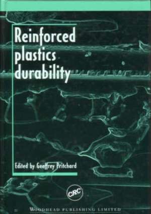 Reinforced Plastics Durability de G. Pritchard