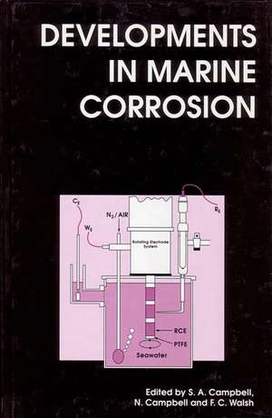 Developments in Marine Corrosion de S A Campbell