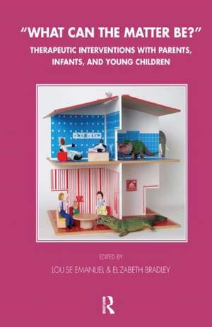 What Can the Matter Be?: Therapeutic Interventions with Parents, Infants and Young Children de Elizabeth Bradley