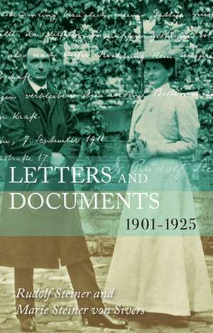 Letters and Documents de Rudolf Steiner