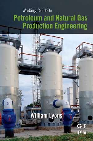 Working Guide to Petroleum and Natural Gas Production Engineering de William Lyons