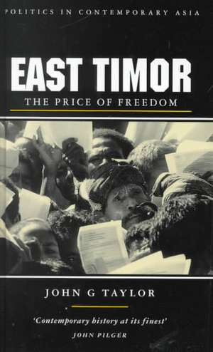 Taylor, J: East Timor de John G. Taylor