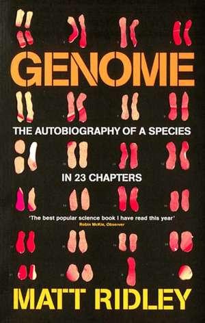 GENOME PB de Matt Ridley