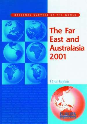 Far East & Australasia 2001 de Europa Publication