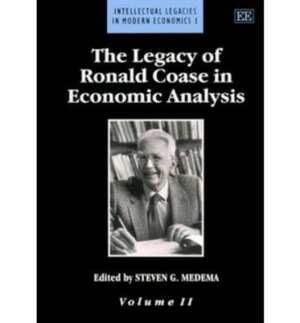 The Legacy Of Ronald Coase In Economic Analysis de Steven G. Medema