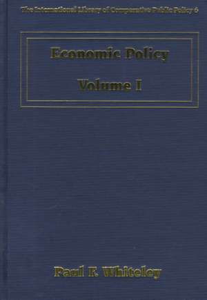 Economic Policy de Paul F. Whiteley