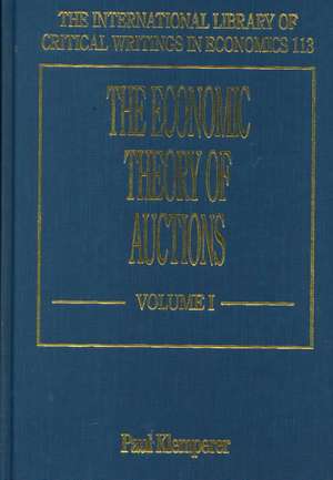 The Economic Theory of Auctions de Paul Klemperer