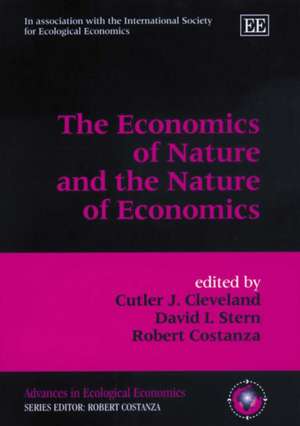 The Economics of Nature and the Nature of Economics de Cutler J. Cleveland