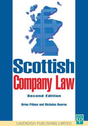 Scottish Company Law de Brian Pillans