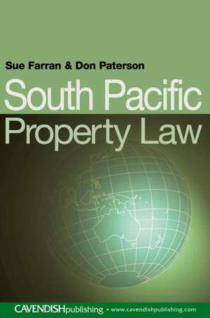 South Pacific Property Law de Sue Farran