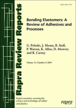 Bonding Elastomers de J. Means