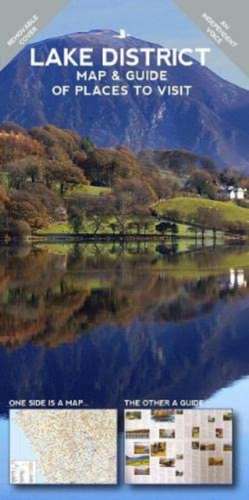 Lake District Map and Guide de William Fricker