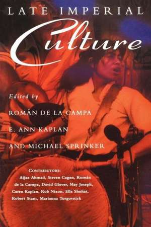 Late Imperial Culture de Michael Sprinker