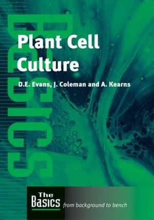 Plant Cell Culture de Julian Coleman