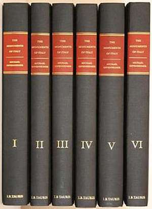 The Monuments of Italy: A Regional Survey of Art, Architecture and Archaeology from Classical to Modern Times de Michael Oppenheimer