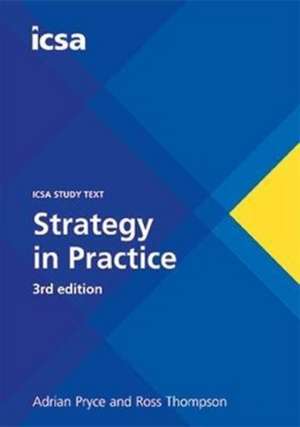 Strategy in Practice, 3rd Edition (CSQS) de Adrian Pryce