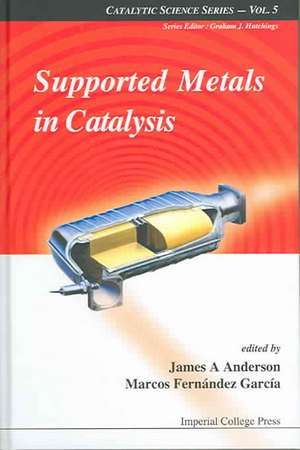 Supported Metals in Catalysis de Marcos Fernandez Garcia