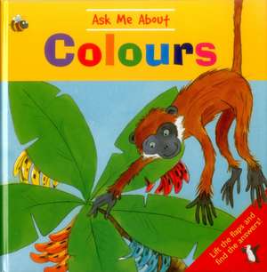 Ask Me about Colours: Lift the Flaps and Find the Answers! de Jan Lewis