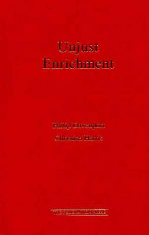 Unjust Enrichment de Christina Harris