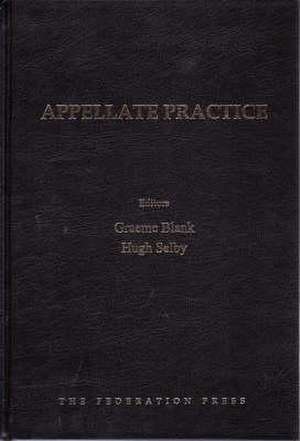 Appellate Practice de Graeme Blank