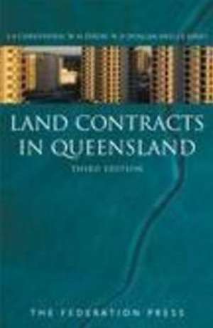 Land Contracts in Queensland de S A Christensen