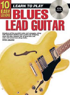 Teach Yourself Blues Lead Guitar de Peter Gelling