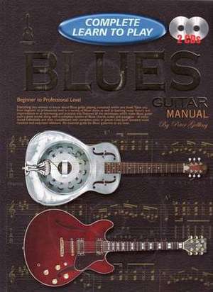 Blues Guitar Manual: Complete Learn to Play de Peter Gelling