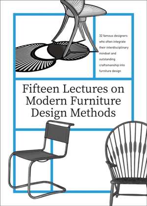 Fifteen Lectures on Modern Furniture Design Methods de Anshun