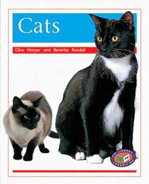 Cats PM Non Fiction Amimal Facts Level 14&15 Pets Orange de Clive Harper