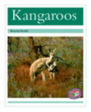 Kangaroos PM Non Fiction Level 18&19 Turquoise: Animal Facts Animals in the Wild de BEVERLEY RANDELL