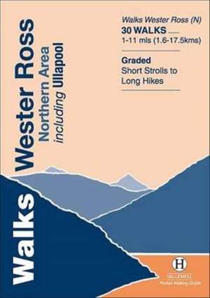 Walks Wester Ross Northern Area de RICHARD HALLEWELL