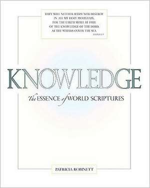 Knowledge de Patricia Robinett