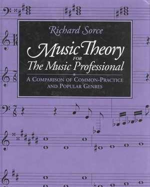 Music Theory for the Music Professional de Richard Sorce