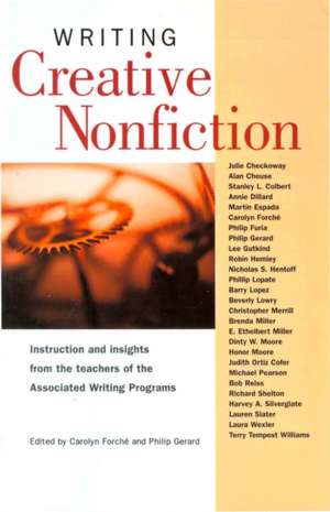 Writing Creative Nonfiction de Philip Gerard