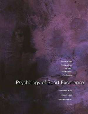 Psychology of Sport Excellence de Tsung-Min Hung