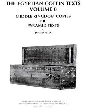 Middle Kingdom Copies of Pyramid Texts de James P. Allen