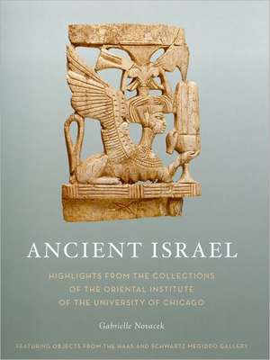 Ancient Israel: Highlights from the Collections of the Oriental Institute, University of Chicago de Gabriella V. Novacek