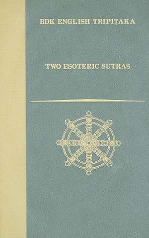 Two Esoteric Sutras: The Adamantine Pinnacle Sutra/The Susiddhikara Sutra de Rolf W. Giebel