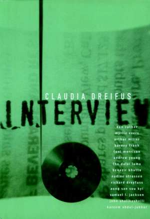 Interview de Claudia Dreifus