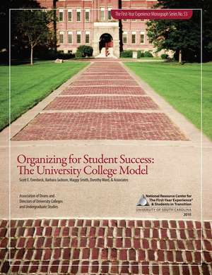 Organizing for Student Success de Barbara Jackson