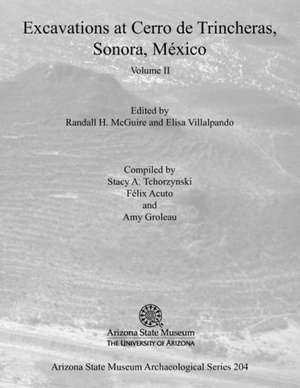 Excavations at Cerro de Trincheras, Sonora, Mexico, Volume 2 de Randall H. McGuire