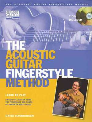 Acoustic Guitar Fingerstyle Method Book with Online Audio de David Hamburger