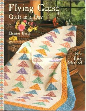 Flying Geese Quilt de Eleanor Burns