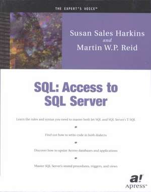 SQL: Access to SQL Server de Susan Sales Harkins