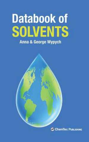 Databook of Solvents de George Wypych