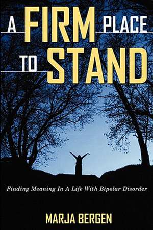 A Firm Place to Stand de Marja Bergen